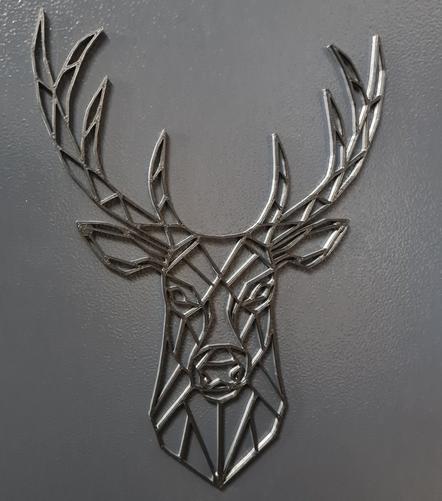 Deko-Hirsch, magnetisch, zweifarbig