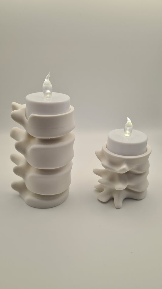 Halloween Teelichthalter "Vertebralis"