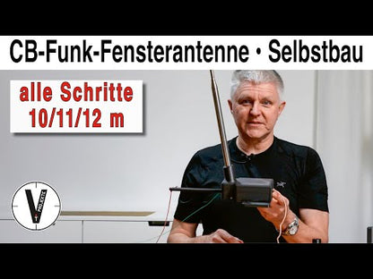 Gehäuse: vprojekte Fenster-Antenne CB